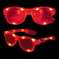 Red Kids Light Up Iconic Glasses